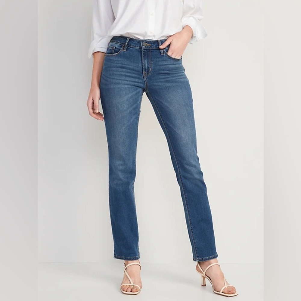 Old Navy Mid Rise Kicker Bootcut Jeans Size 18 Long